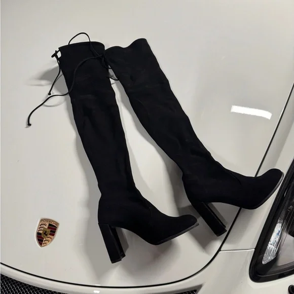 Stuart Weitzman Women Stuart Weitzman Elegant Black Over the Knee Boots main image 1